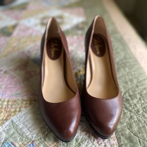 Cole Haan brown heels